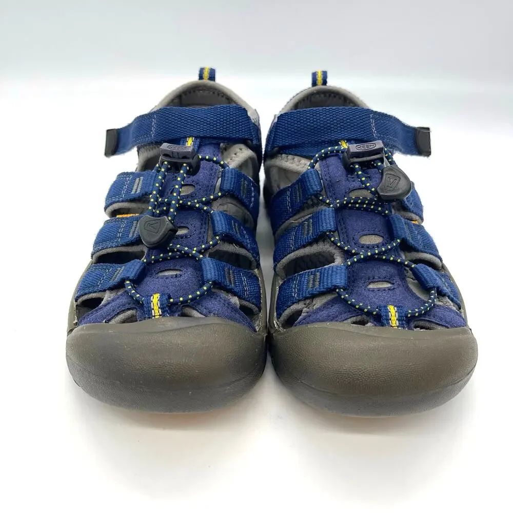 Keen Big Kid's Newport H2 Water Hiking Blue Sandals Size 3